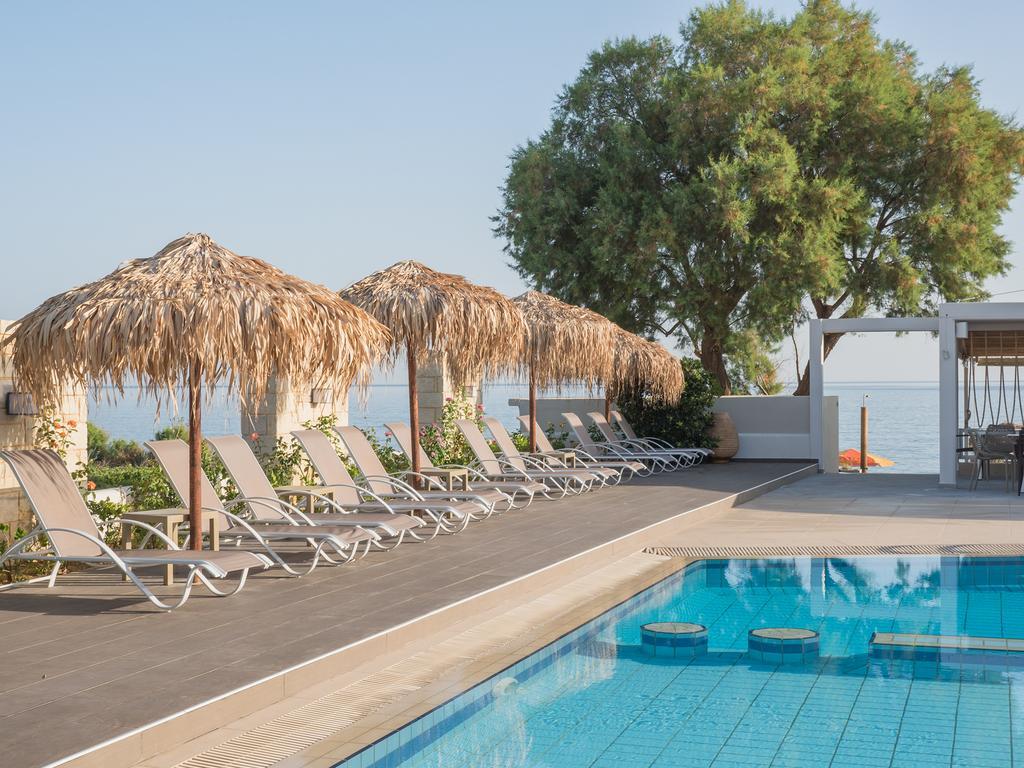 Alexia Beach Hotel Ajía Marína Kültér fotó